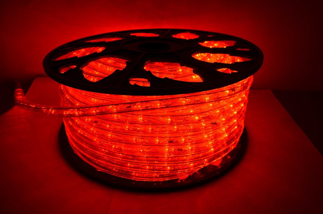 Flexilight 220v 45m 36LED/m Rojo Horizontal [Clase de eficiencia energética A++]