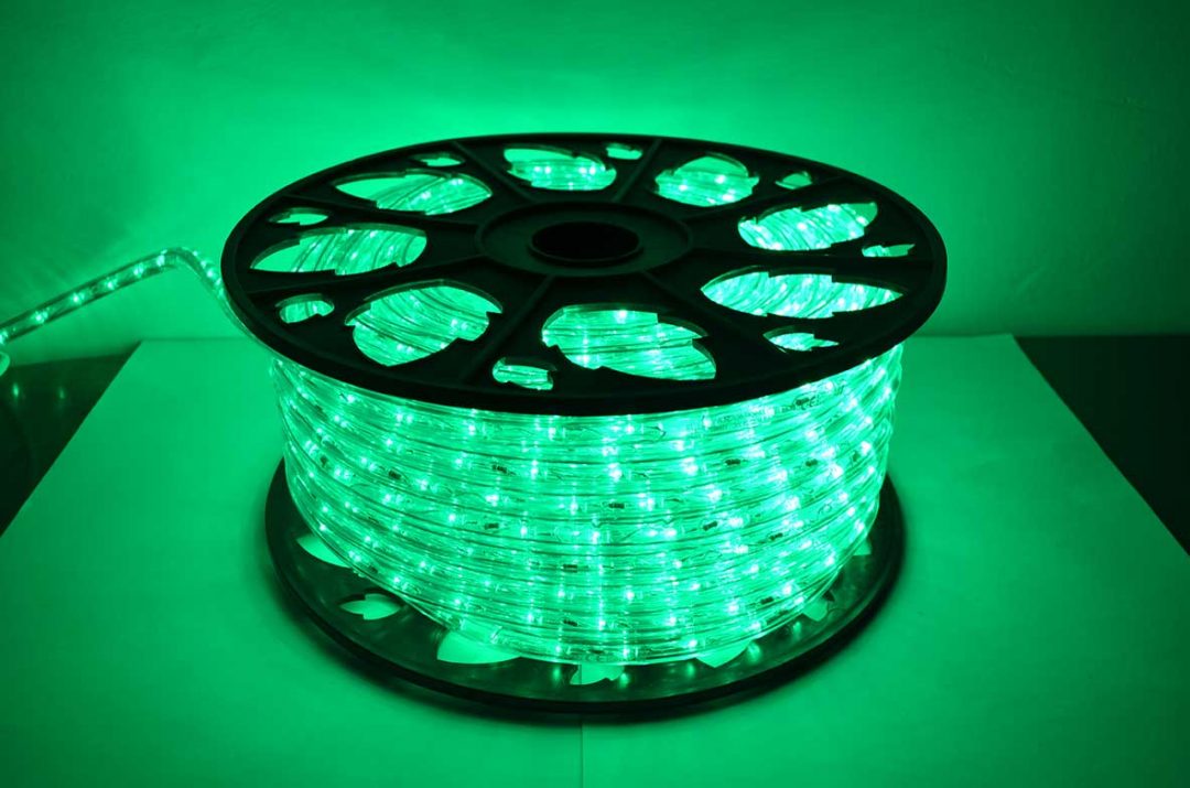 Flexilight 220v 45m 36LED/m Verde Horizontal [Clase de eficiencia energética A++]