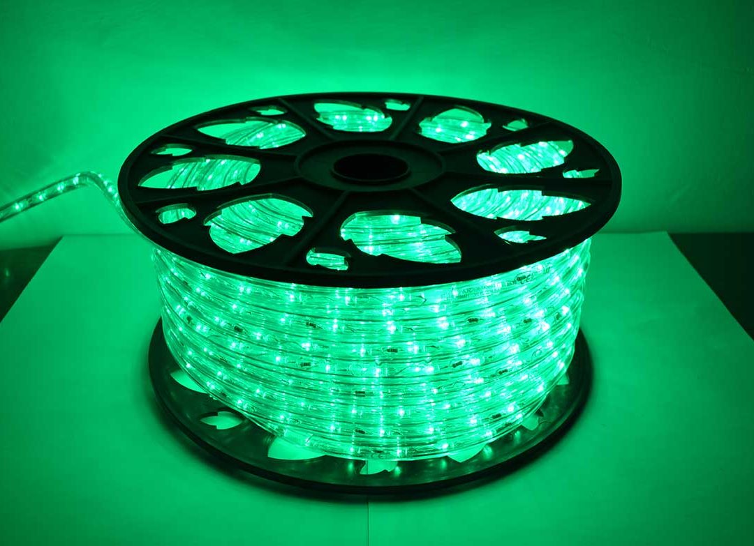 Flexilight 220v 45m 36LED/m Verde Horizontal