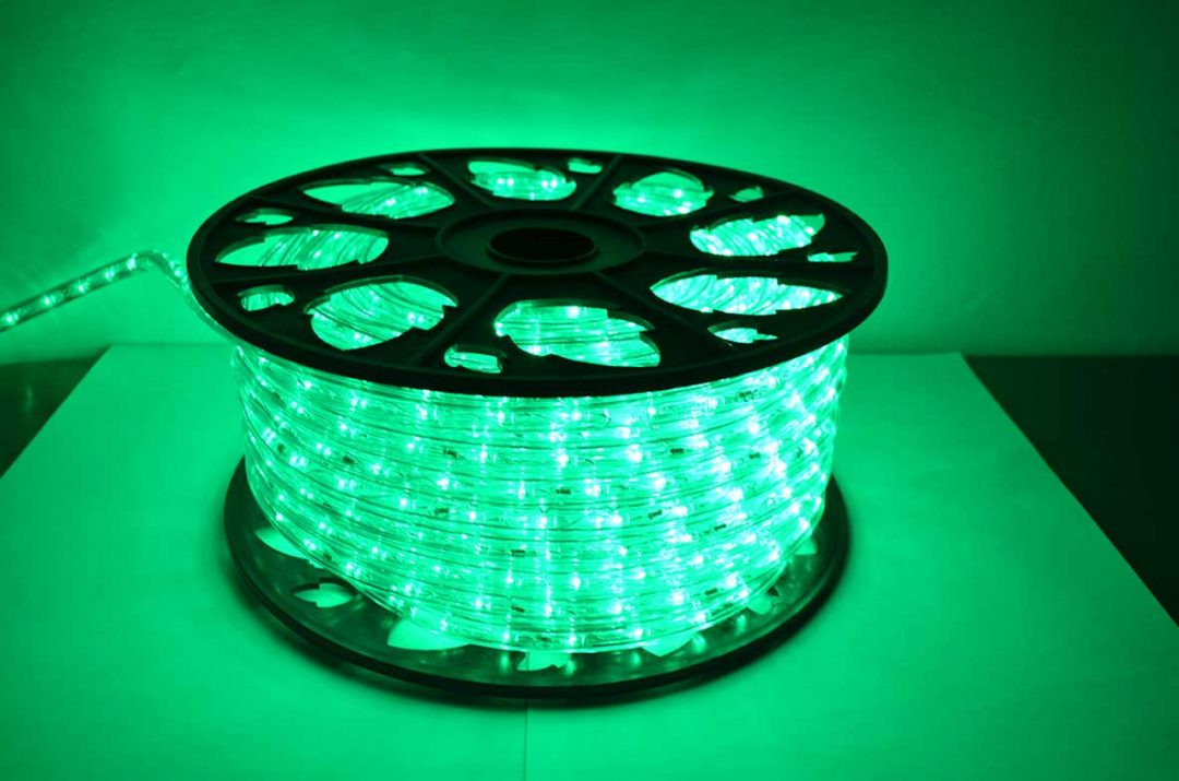 Flexilight 220v 45m 36LED/m Verde Horizontal [Clase de eficiencia energética A++]