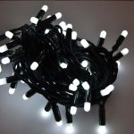 String Plus 12m 180 leds blanco frio cable verde oscuro [Clase de eficiencia energética A++]