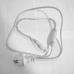 Cable alimentación string plus led con rectificador blanco, 5 UNIDADES [Clase de eficiencia energética A++]