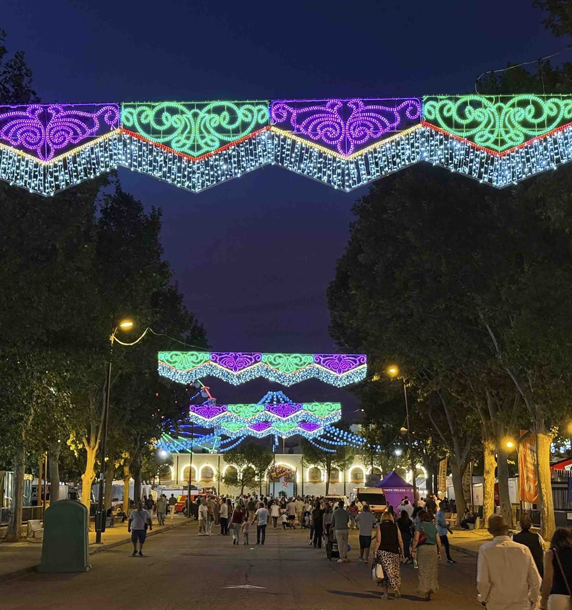 Iluminación para la Feria de Zafra