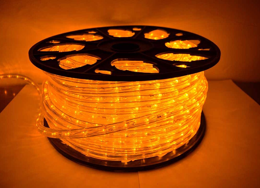 Flexilight 220v 45m 36LED/m Amarillo Horizontal