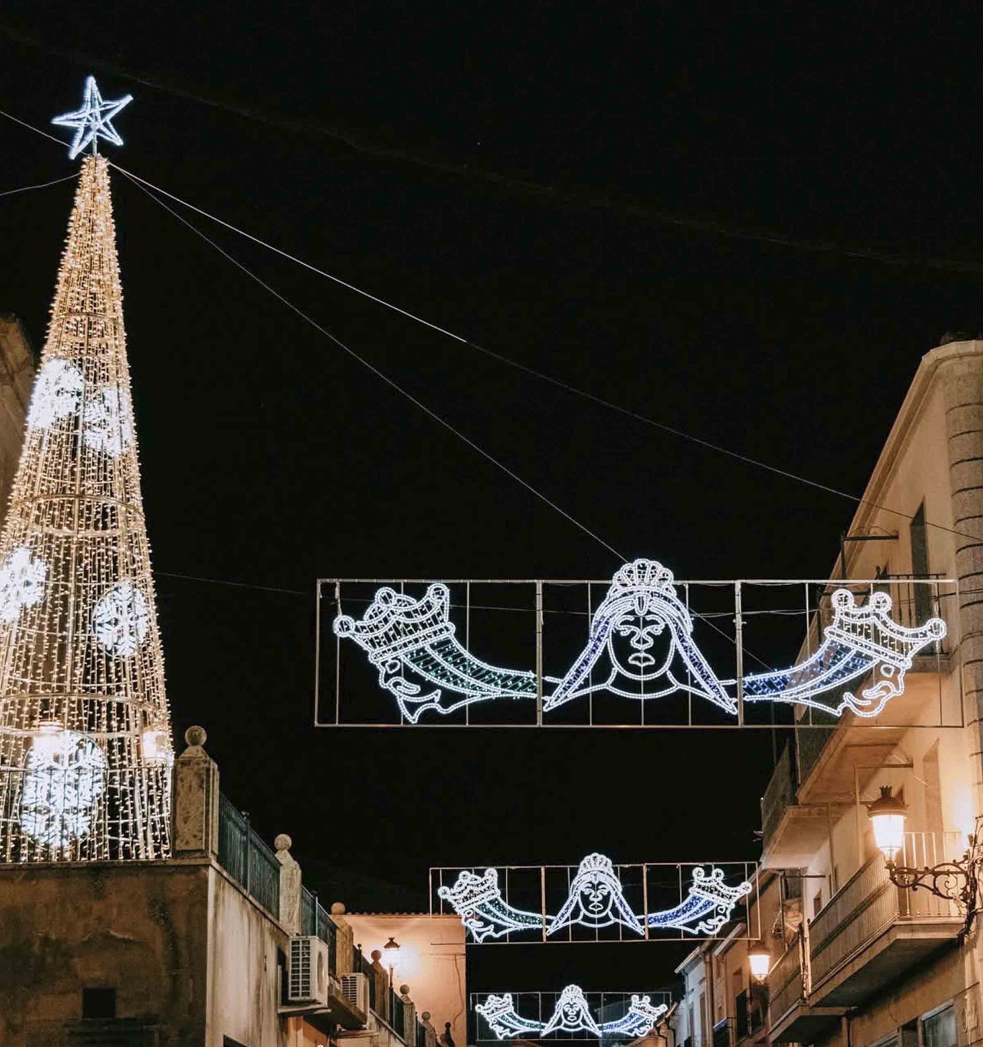 Iluminación navideña para San Vicente de Alcántara